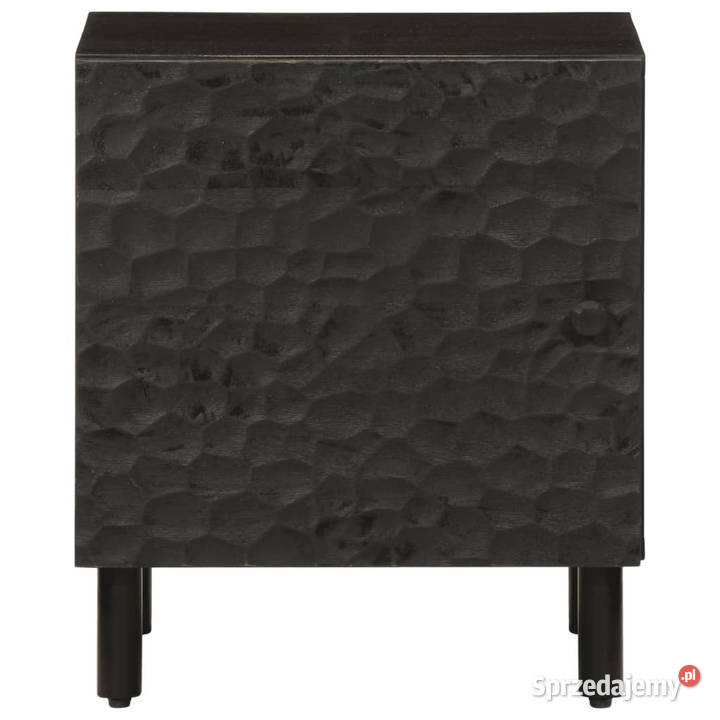 Szafka nocna czarna 40x33x46 lite drewno mango sprzedam