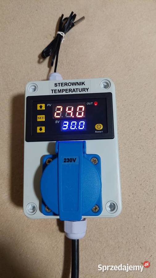 Gotowy STEROWNIK REGULATOR 230V z sondą Tychy sprzedam
