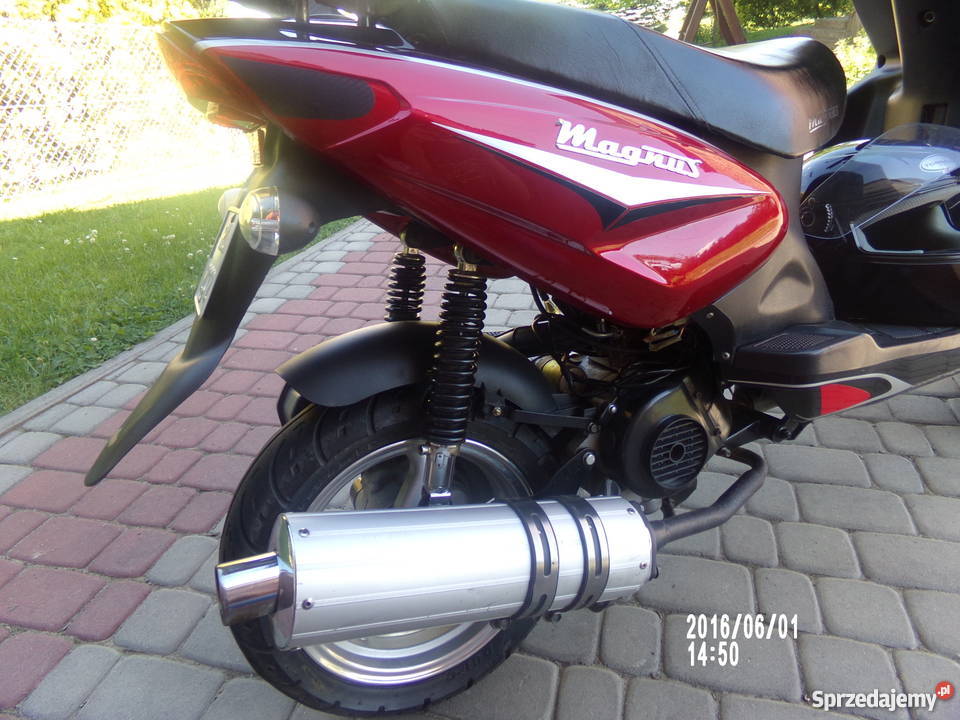 Skuter Moto Magnus Ibizzo 4t elektryczny starter Kosina