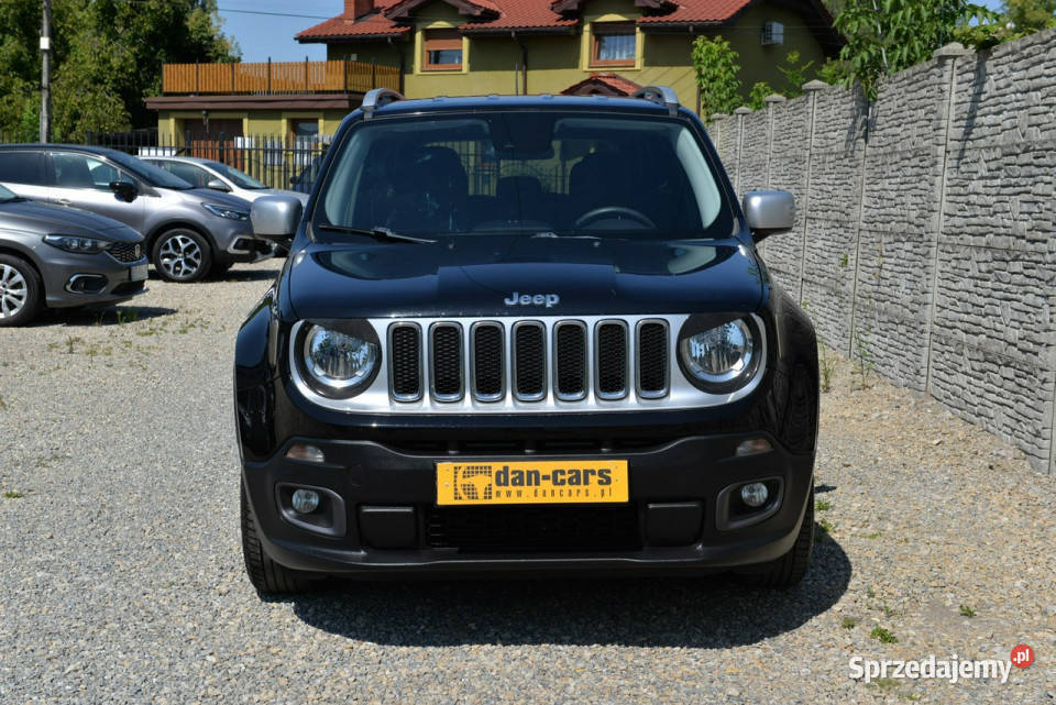 Jeep Renegade 14T 140 Limited Ładny Zadbany I serwisowany w ASO Dąbrowa Górnicza