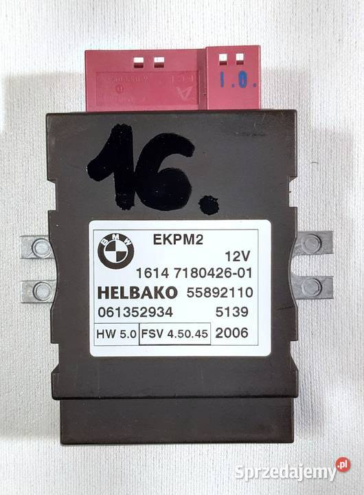 STEROWNIK MODUŁ POMPY PALIWA BMW E60 E70 X5 E90