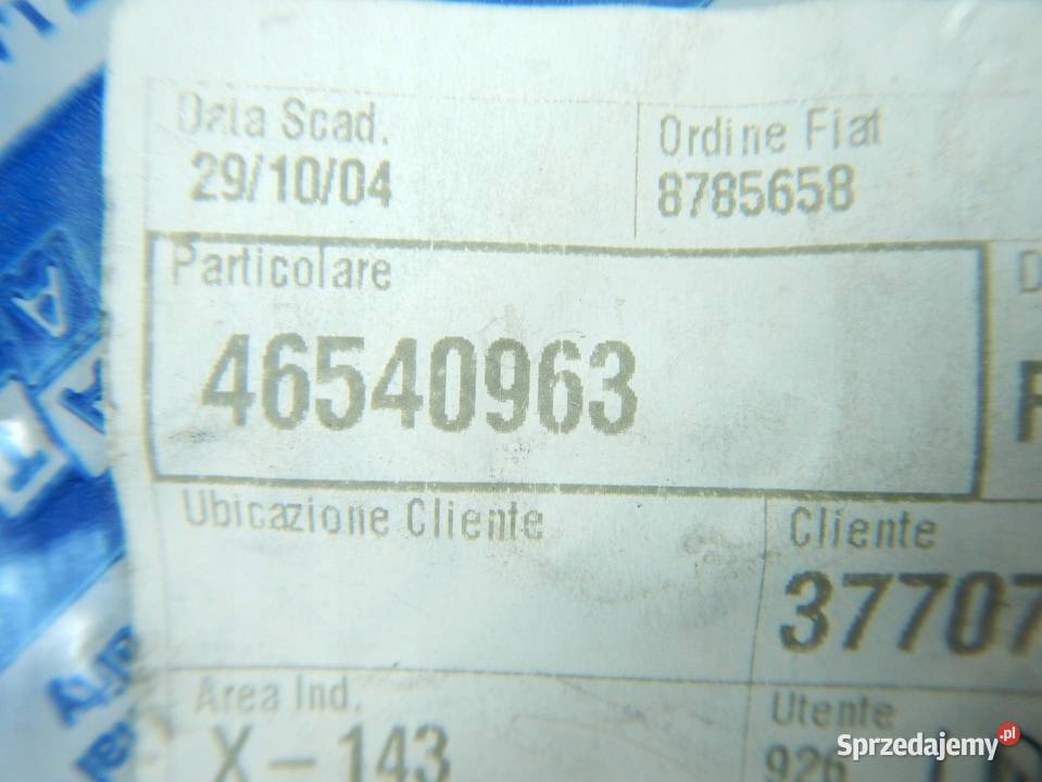 PLASTIK OSŁONA PASA PRZEDNIEGO FIAT MULTIPLA osobowe sprzedam