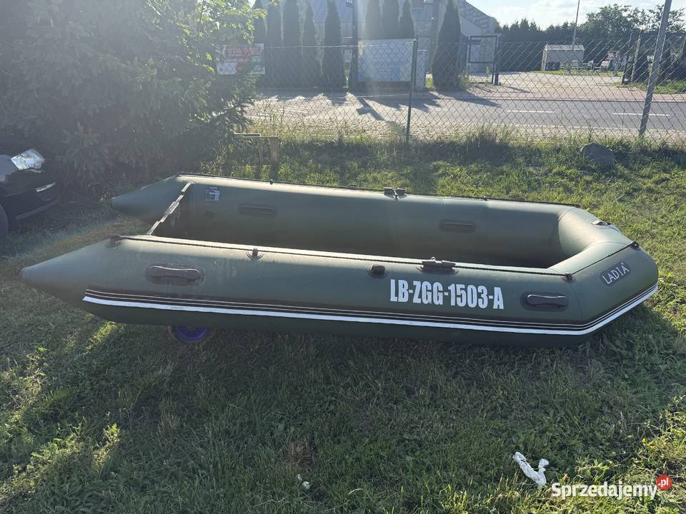 ponton Ladya L330 silnik elektryczny volt bryza Moskorzyn