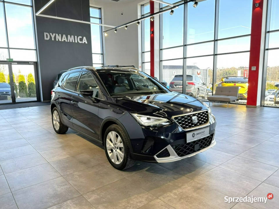 Seat Arona Xperience 10TSI 110 M6 2022 r salon aluminiowe felgi Seat Myślenice