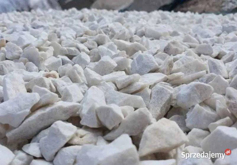 Grys Biała Marianna PREMIUM 1622 biały kamień Żwir i kamienie