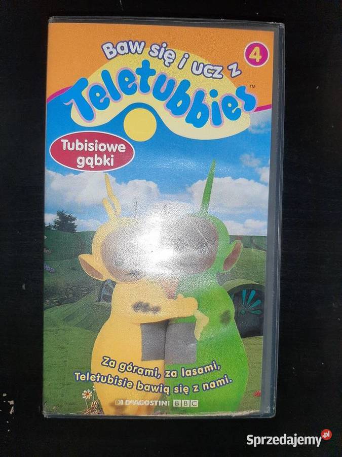 Baw się i ugz z Teletubbies 4 Tubisiowe gąbki Inowrocław sprzedam