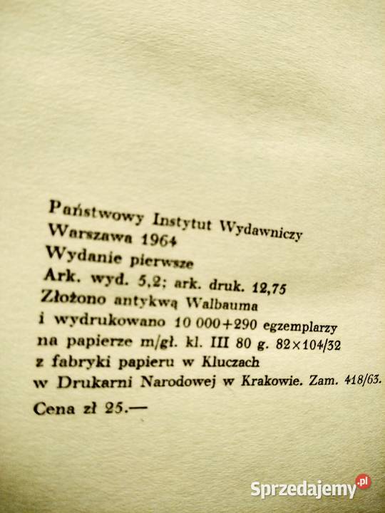 Staff Poezje Wiersze wydanie pierwsze książki mazowieckie Warszawa