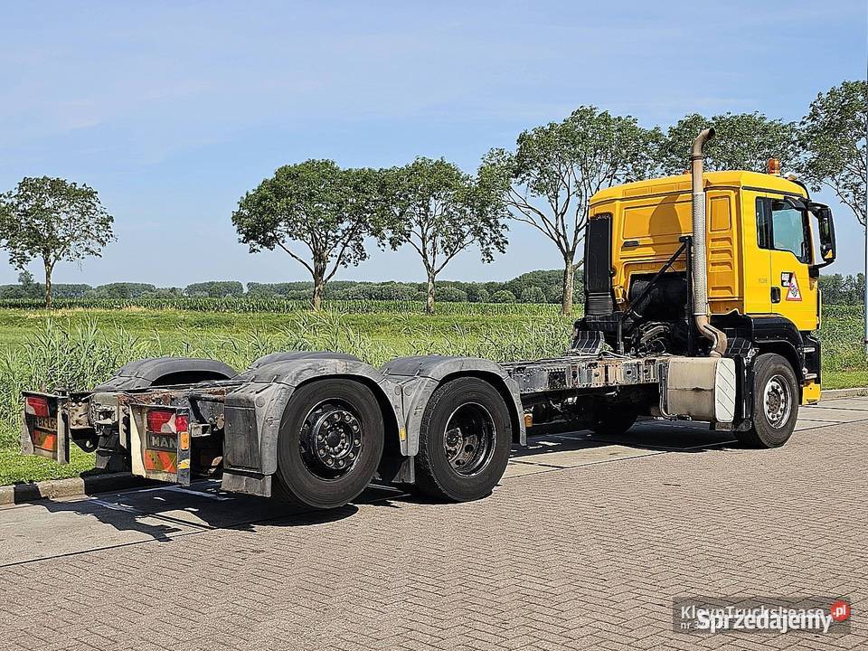 MAN 26360 TGS 6X24 MANUAL 9T FA podwozie z