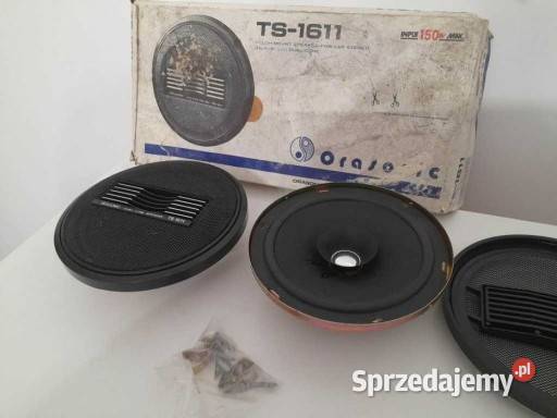 Nowe Głośniki z epoki ORASONIC TS1611 16 Polonez Koszalin