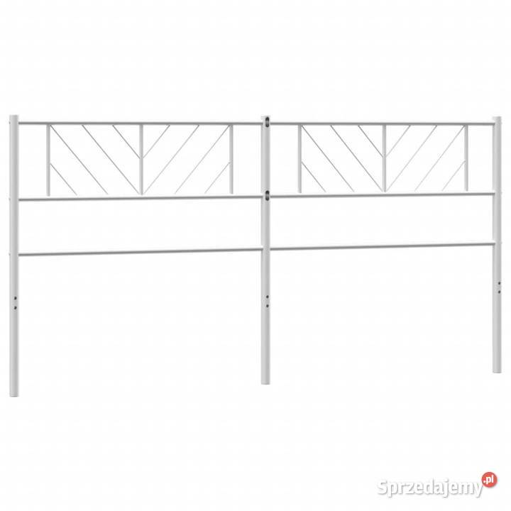 Metalowe wezgłowie białe 193 WM372265