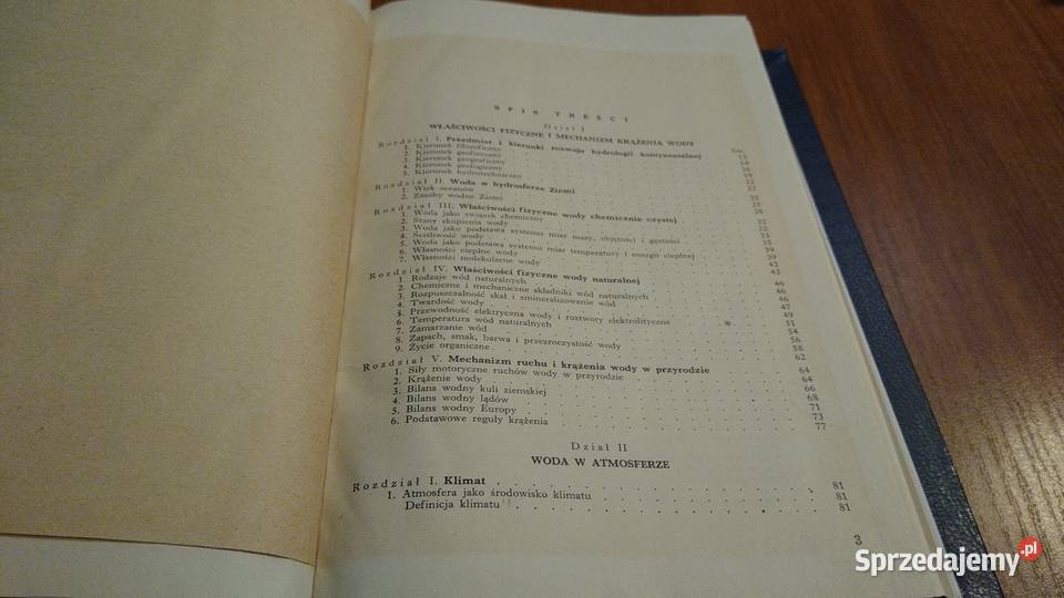 Hydrologia kontynentalna Cz 2 Fizyka wody Dębski Gdańsk