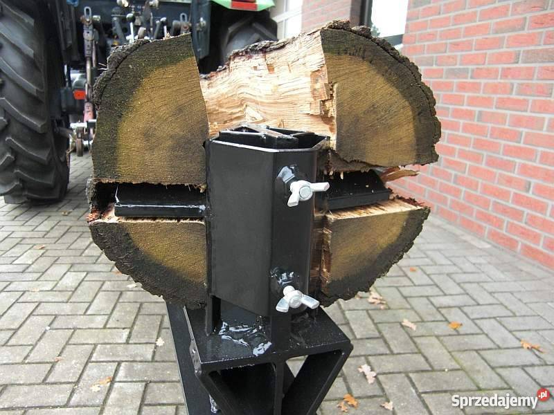 ŁUPARKA HYDRAULICZNA CIĄGNIKOWA nacisk 14 ton Izdebki