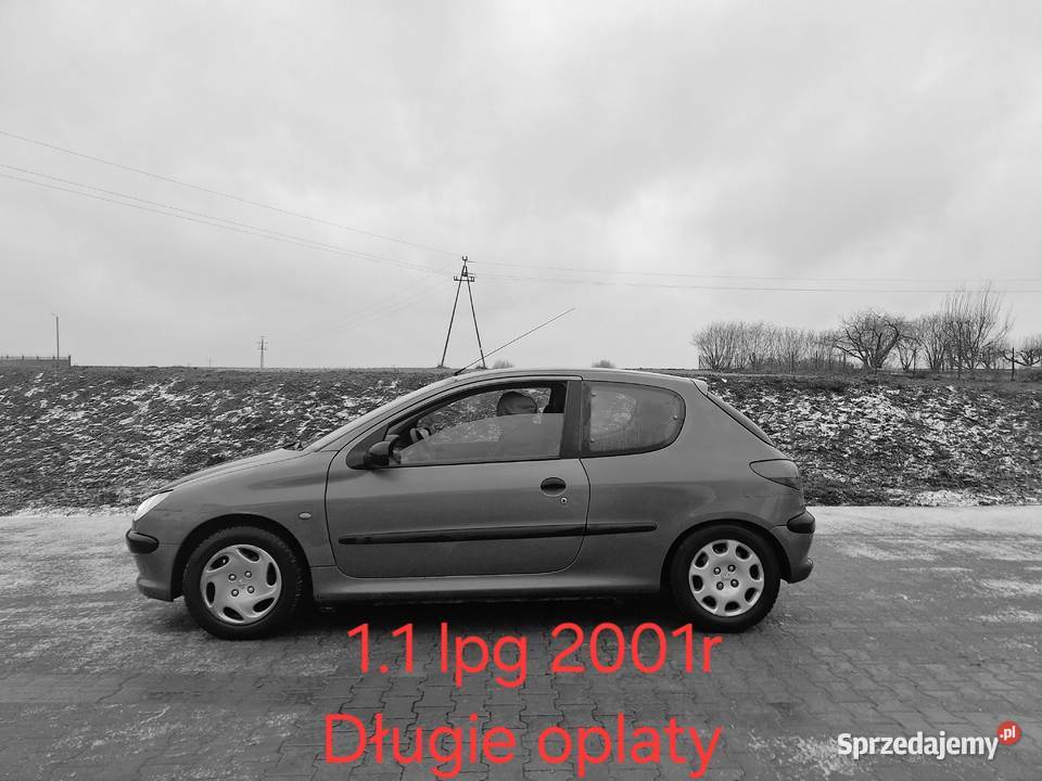 Peugeot 206 11lpg 2001 Kijewo Królewskie