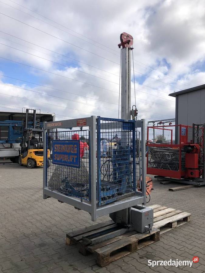 Winda budowlana wyciąg Steinweg Superlift 200 Pozostałe Pozostałe wielkopolskie