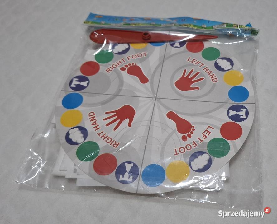 Gra Twister zręcznościowa familijna rodzinna Kultura i Rozrywka Czeladź sprzedam