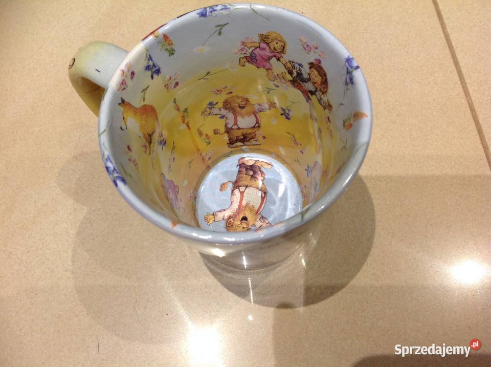 Troll Norweski Kubek Porcelanowy Sygnowany Nowa Sól