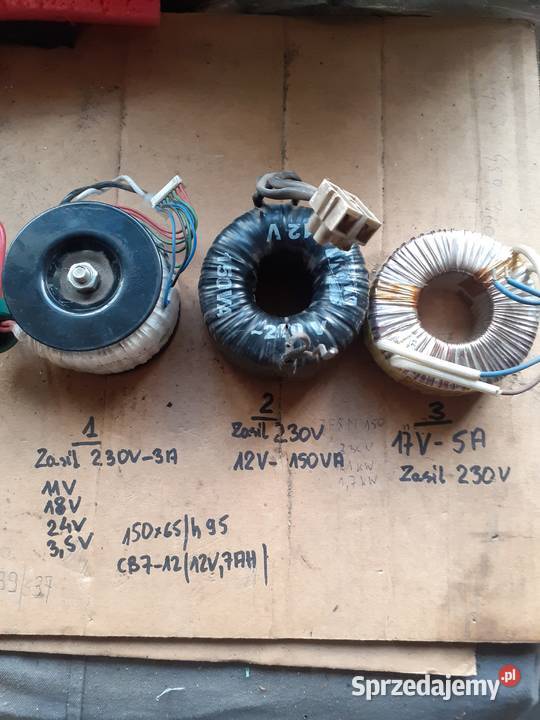 Transformator okrągły toroidalny napięcie 230V Warszawa sprzedam