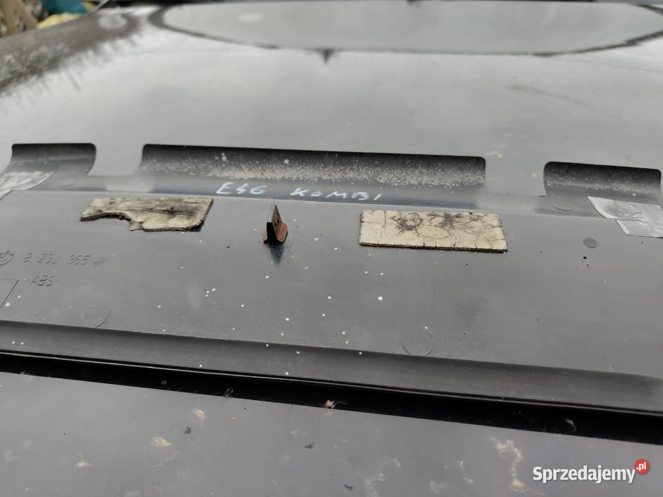 Bmw e46 kombi osłona szyby klapy bagażnika cała osobowe łódzkie