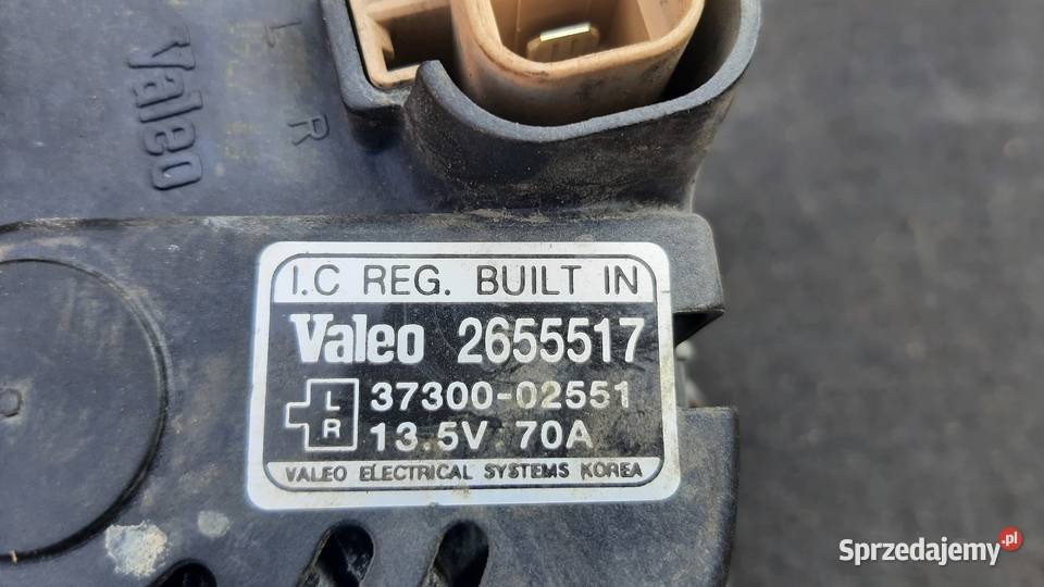 alternator 70A KIA PICANTO I HYUNDAI ATOS osobowe Dębno