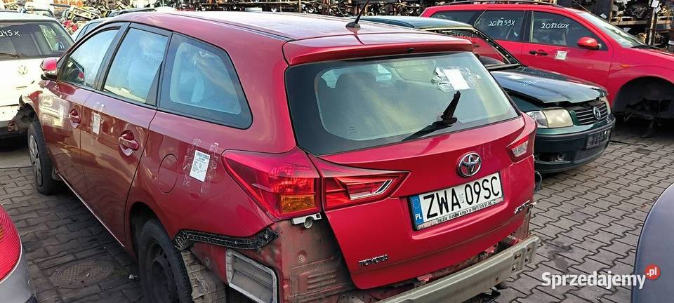 ĆWIARTKA BŁOTNIK LEWY TYŁ TOYOTA AURIS II 3R3 Lipno