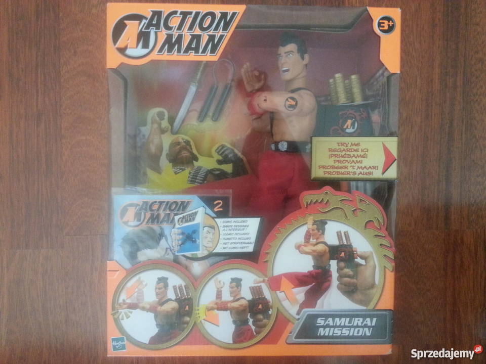 Action best sale man samurai