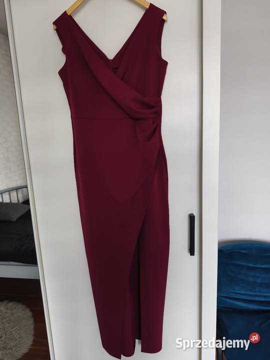 Sukienka bordo 44 Poznań