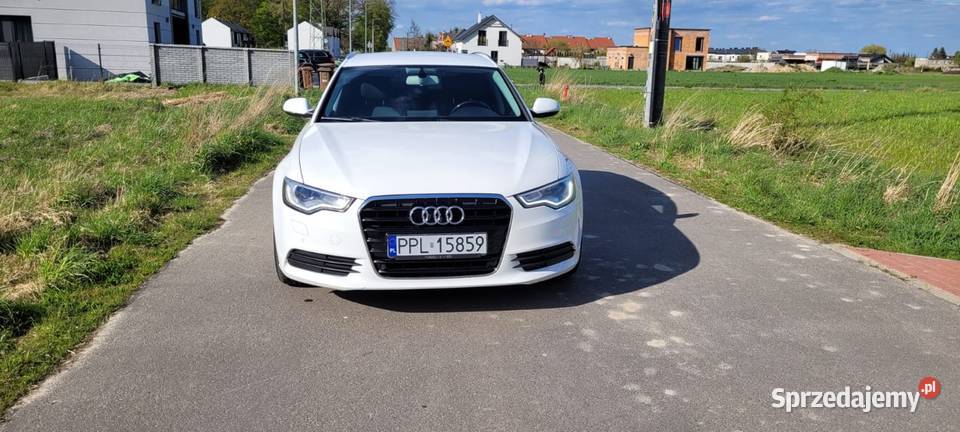 Audi a6 c7 2014 r 20 tdi biały