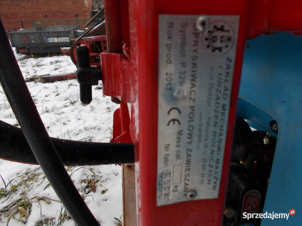 Opryskiwacz 600 l belka 15m Biardzki P3295 DURO opolskie Brzeg sprzedam