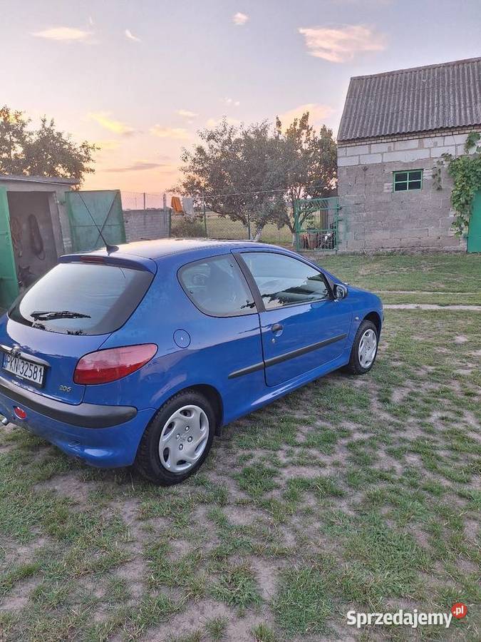 Peugeot 206 11 LPG manualna kujawsko-pomorskie
