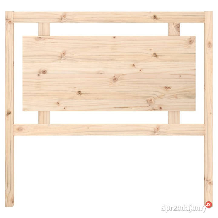 Wezgłowie łóżka 1055x4x100 lite drewno sosnowe mazowieckie