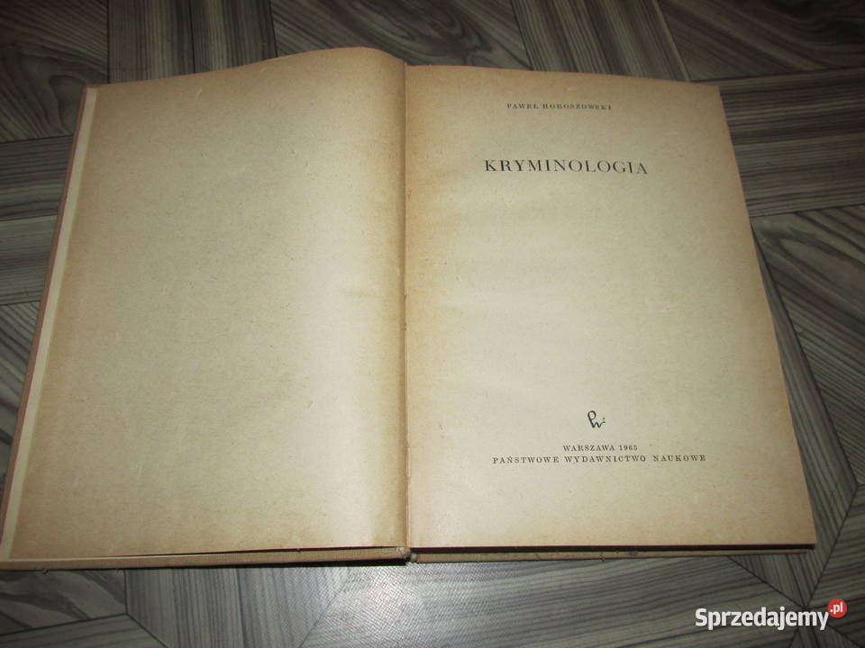 Książka KRYMINOLOGIA Bytom