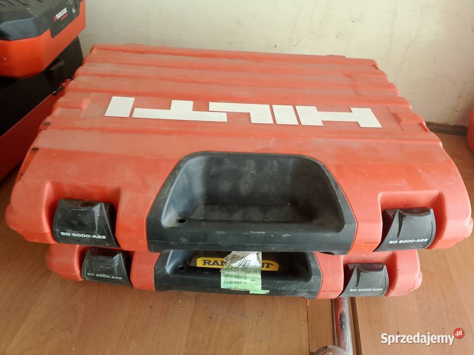 Skrzynki Hilti na narzędzia Kakonin sprzedam