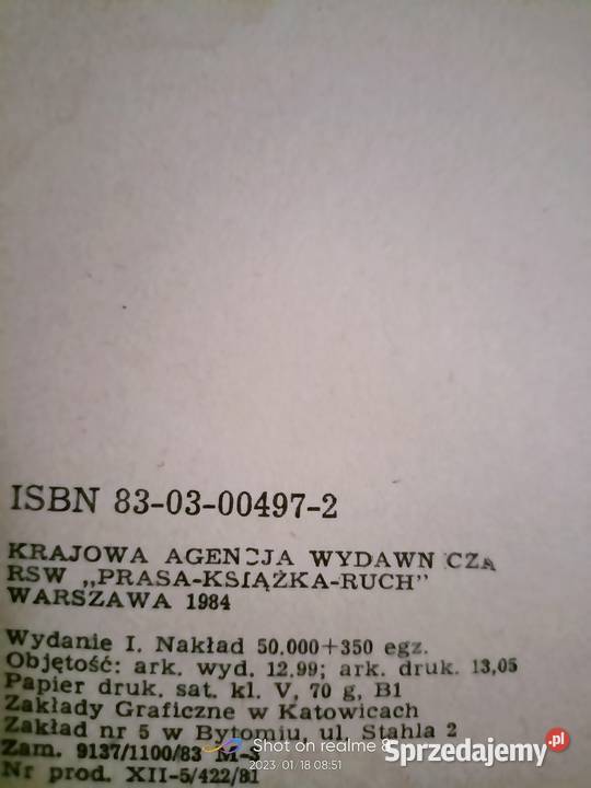 Bio kosmos Trepka książki Warszawa księgarnia sprzedam