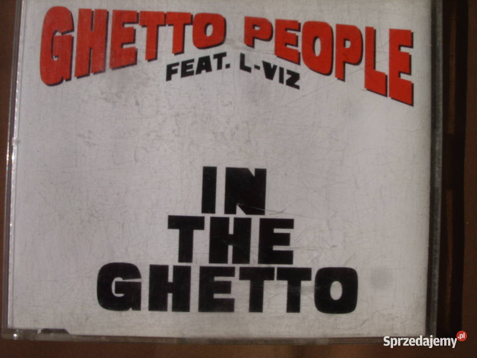 Rap singiel CD GHETTO PEOPLEFEAT LVIZ 1996 Wołów sprzedam