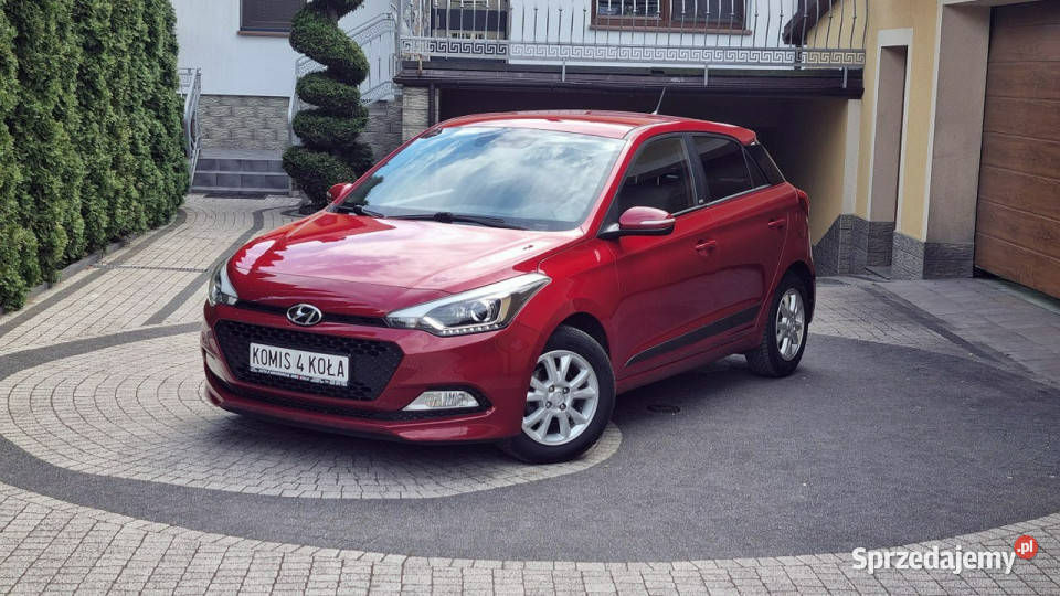Hyundai i20 6 biegów Serwis Bogate wyp GWARANCJA czujnik parkowania Płońsk