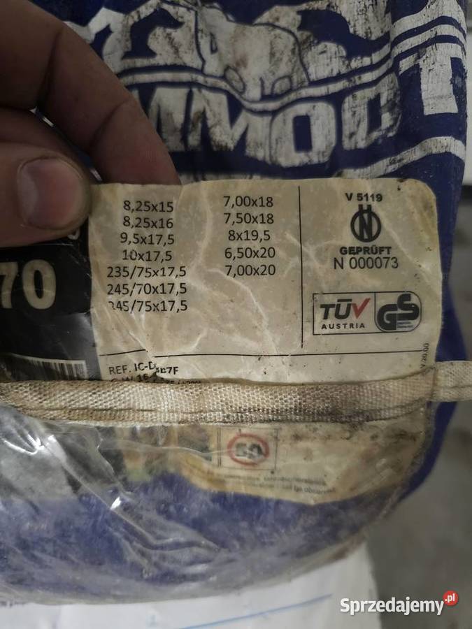 Łańcuchy na koła 175 man tgl atego iveco wielkopolskie