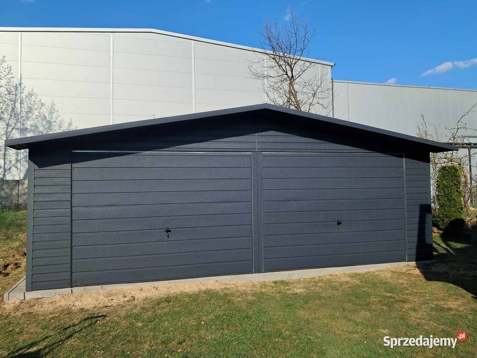 Garaż blaszany 7x5 Wzmocniony PROFILAMI Kalisz