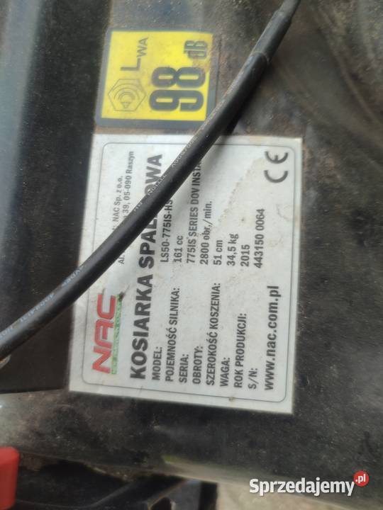 Kosiarka spalinowa NAC LS 50 Kosiarki spalinowe Lipce Reymontowskie