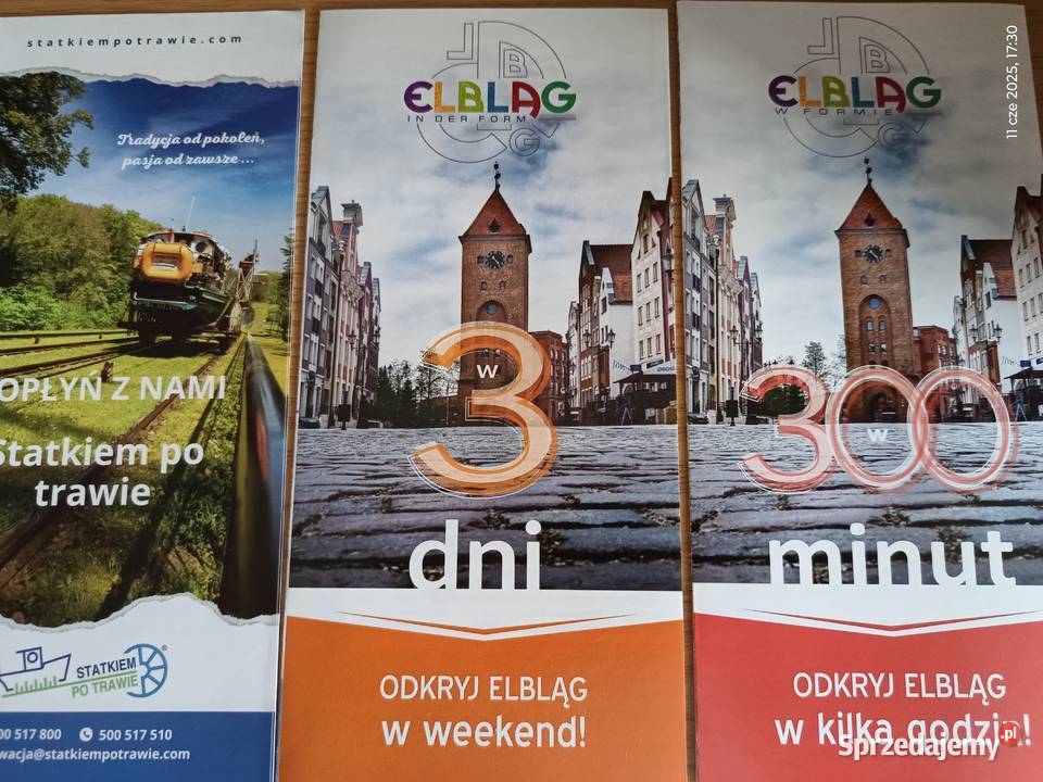 Elbląg Kanał Elbląski informatory Wronki