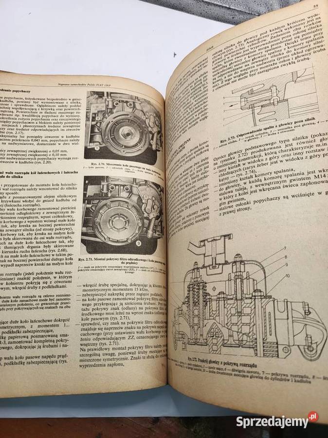 książka katalog naprawy polskiego fiata 126p Rybnik
