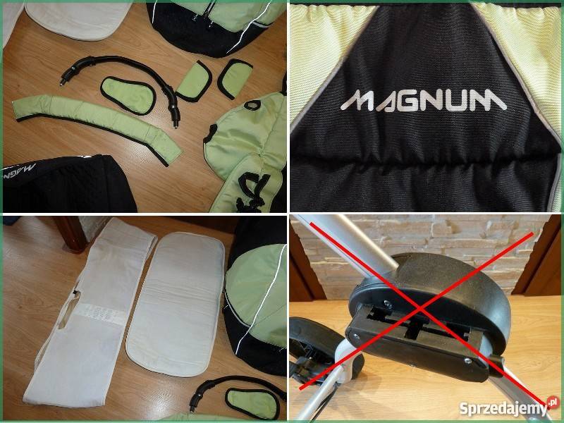 NOWE elementy wózka BEBETTO MAGNUM podkarpackie Rzeszów