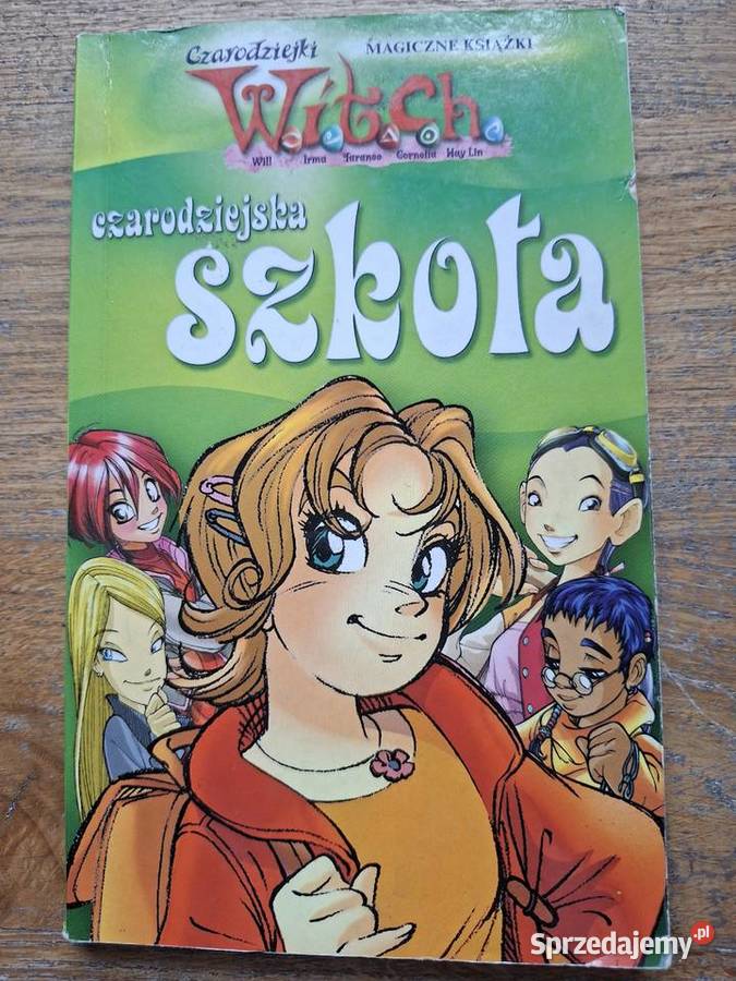 Czarodziejki magiczne książki Witch Książki dla dzieci Kraków sprzedam