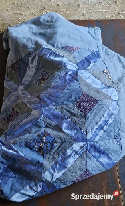 PATCHWORK KOŁDRA 149 x 220 bawełna surówka Lublin