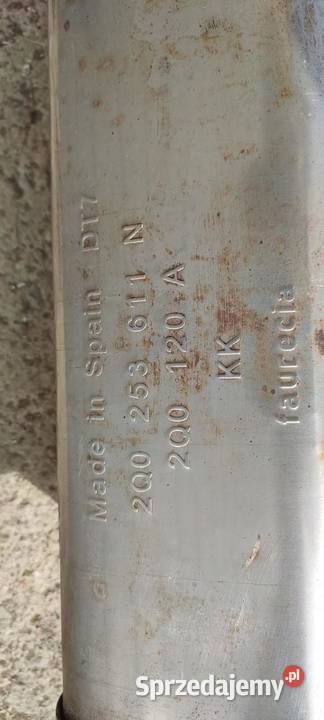 SEAT ARONA TŁUMIK WYDECH KOŃCOWY 2Q0253611N