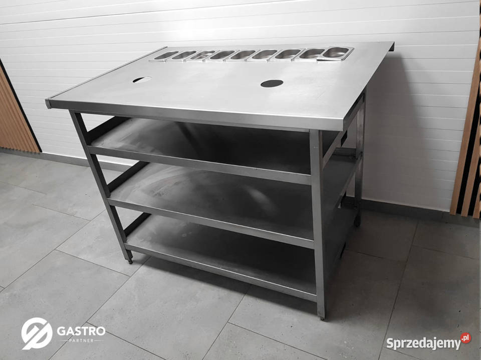 Stół podstawa mroźnicza ze stali nierdzewnej Ostrów Wielkopolski