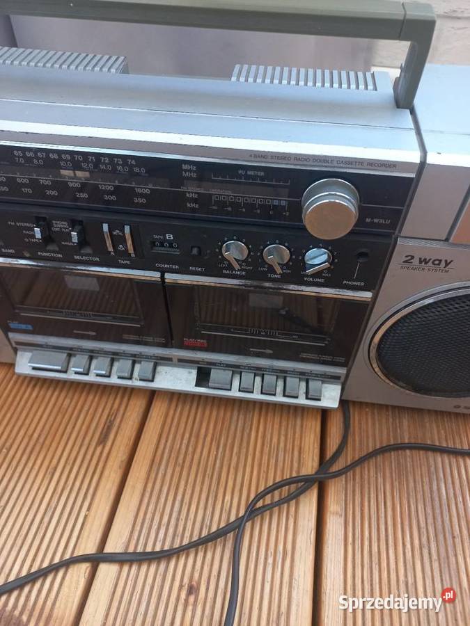 Sanyo radiomagnetofon uszkodzony