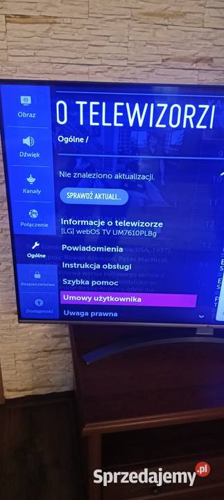 Telewizor LG 55 LED 4k WebOS Lubartów sprzedam