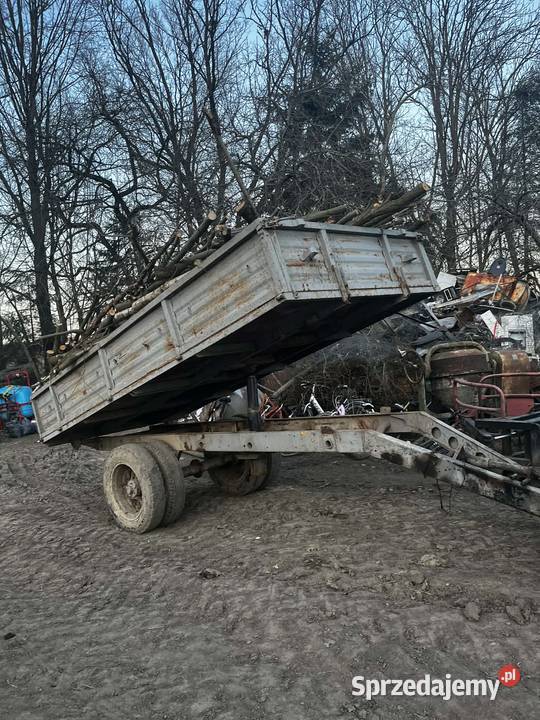 przyczepa wywrotka jednoosiowa Biecz
