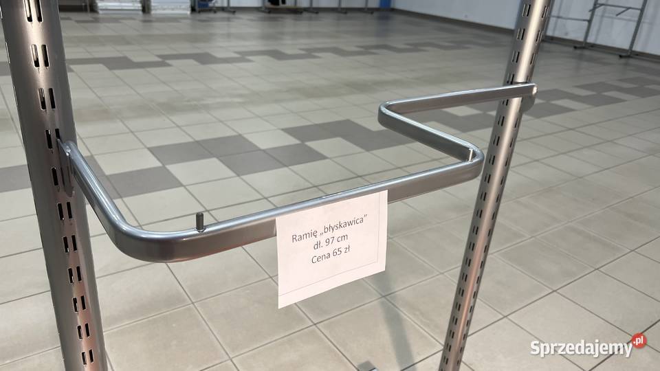 Regał systemowy do sklepu garderoby Strzelce Krajeńskie