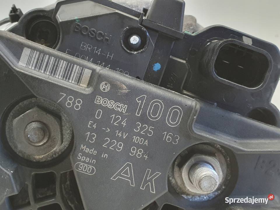 ALTERNATOR Opel Astra III H 18 16V 100A bosch Rudka